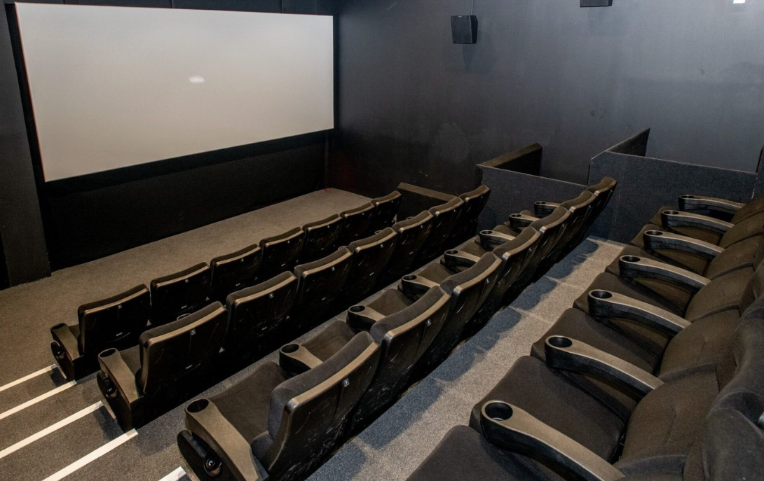 Screening room screen view at Castle Sidcup